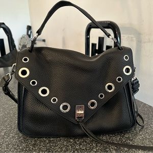 Rebecca Minkoff Darren messenger bag with grommets like new!